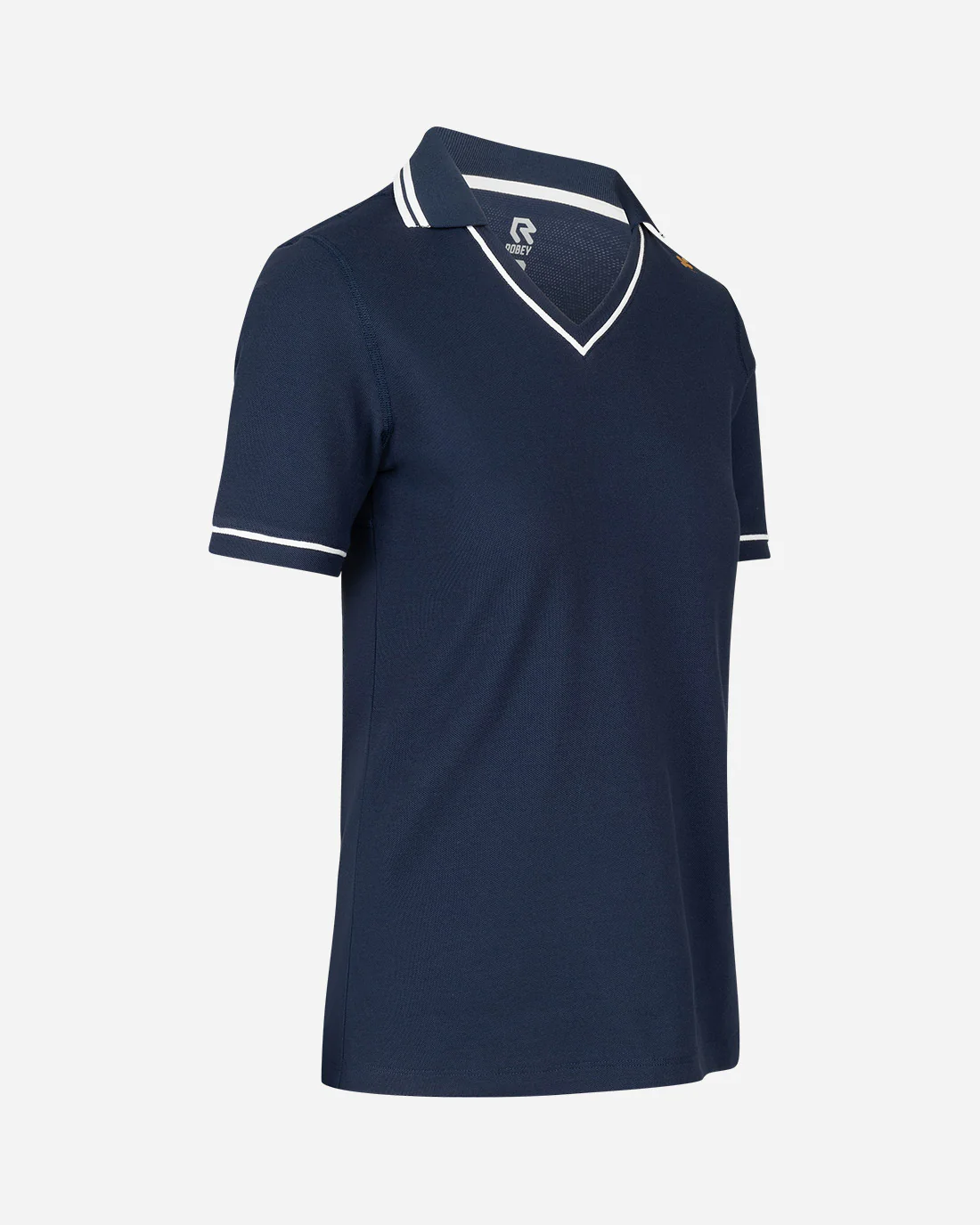 Tennis Court V-Neck Polo - Image 2