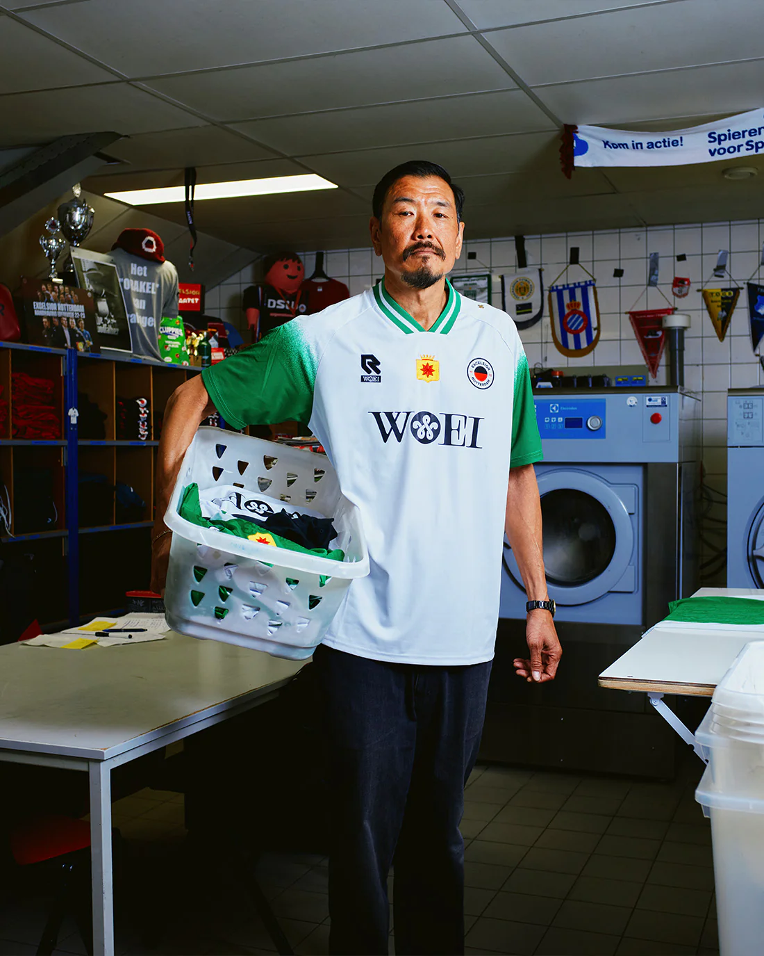 Woei x Excelsior x Robey – Warm-up Shirt - Image 2